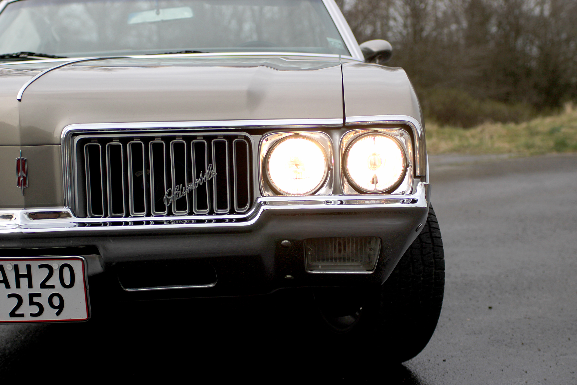 oldsmobile cutlass supreme forfra